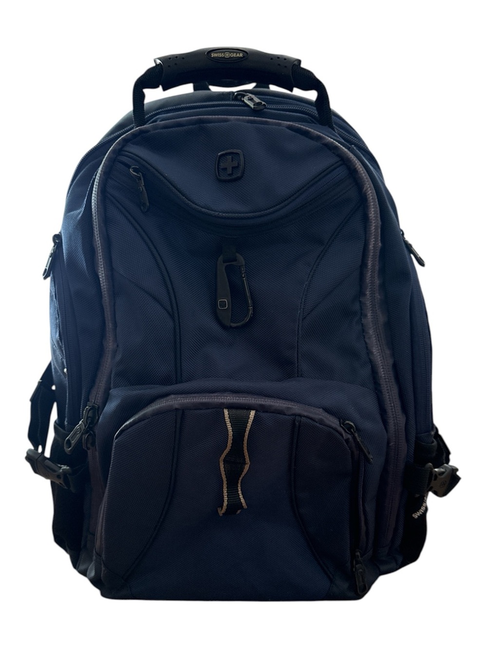 SwissGear Navy Blue & Black Men's Backpack - Travel Laptop Pack